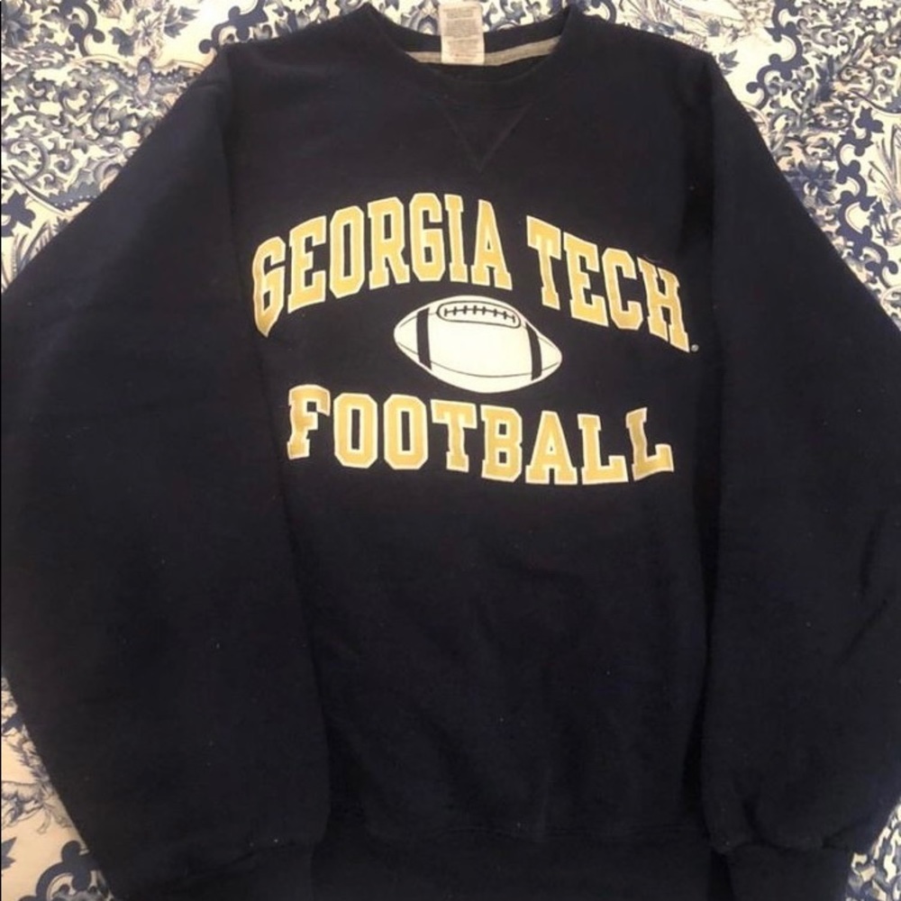 Georgia tech football vintage hoodie